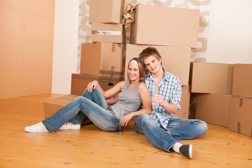 Professional packing support for a Shepherds Bush home move