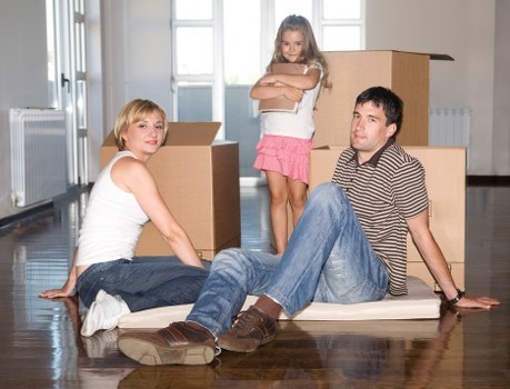 Safe removal workers protecting property during a house move